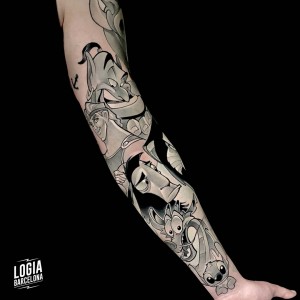tatuaje_brazo_disney_logiabarcelona_maxi_pain 
